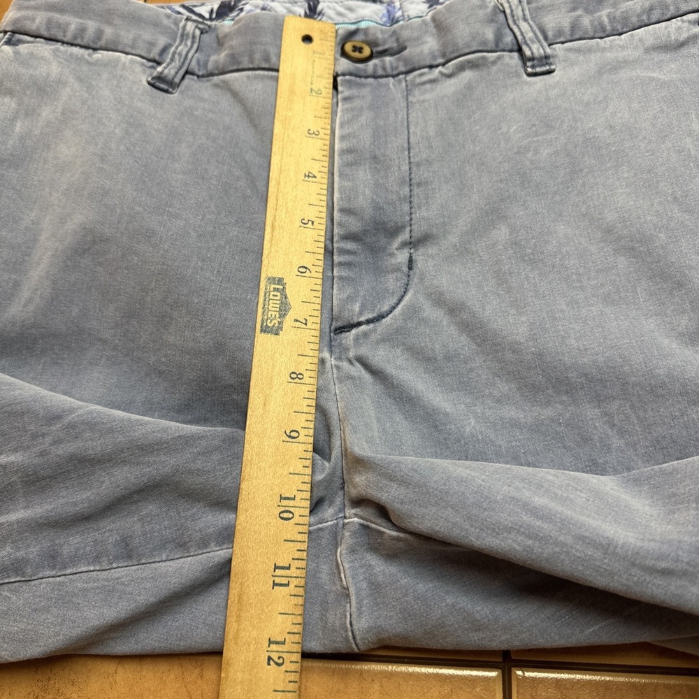 Tommy Bahama Pants Sz 35 x 26 Blue Boracay Cotton‎ Stretch Tencel Blend - Picture 8 of 10